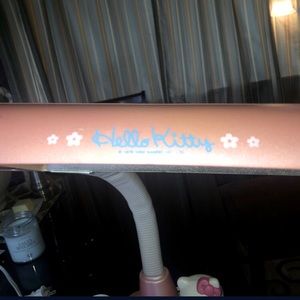 Y2K 2000s hello kitty desk lamp light pink works!